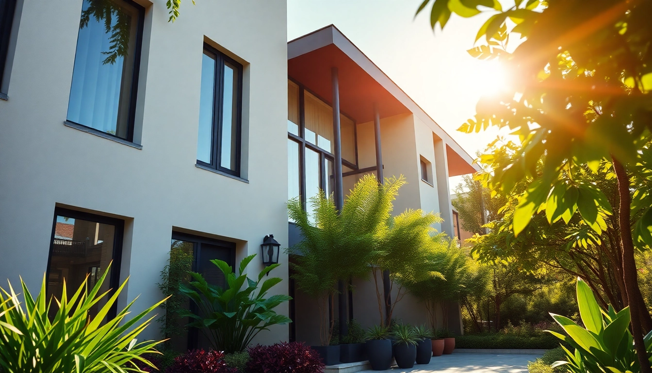 Experience the serene atmosphere of Margaret Drive Residence amidst lush greenery and contemporary design.