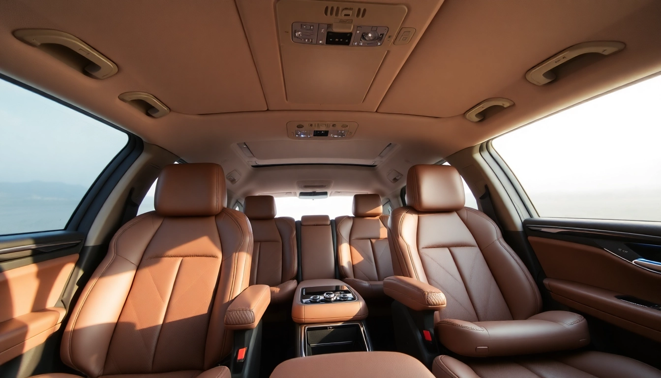 Experience luxury private car service Nairobi with a plush interior and sophisticated design.